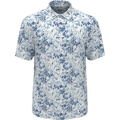 Men's Tie Dye Fireworks Short Sleeve Polo
