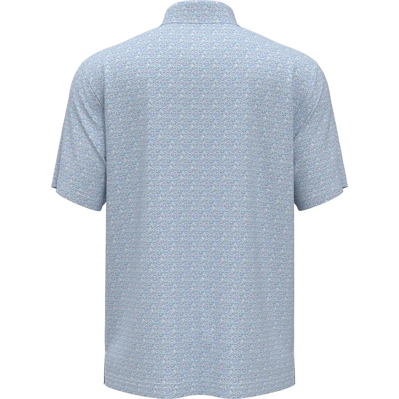 Men's Airflux Artisanal Conversational Short Sleeve Polo