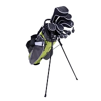 Women's Ashley 11-Piece Stand Bag Package Set with Graphite Shafts- Citrus