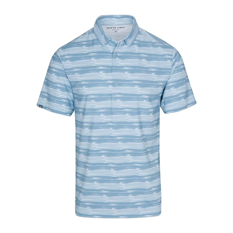 Men's Brush Short Sleeve Polo