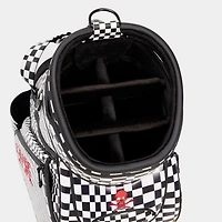 Distorted Check Tour Staff Bag