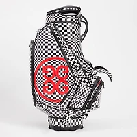 Distorted Check Tour Staff Bag