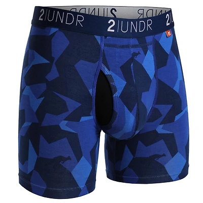 Men's Swing Shift Boxer Brief - Blue Camo