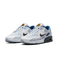Air Max 90 G NRG Spikeless Golf Shoe-Gold/Navy/White