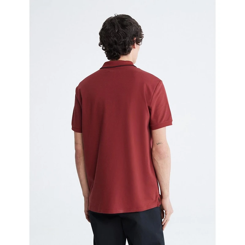 Men's Move Zip Short Sleeve Polo