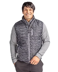Men's Rainier PrimaLoft Eco Insulated Full Zip Printed Puffer Vest