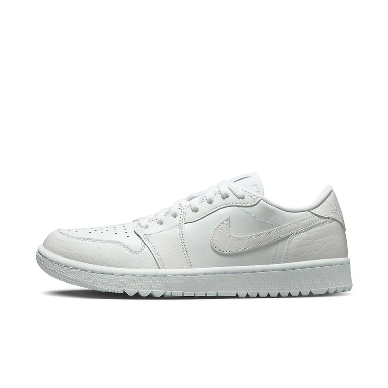 Air Jordan 1 Low G Spikeless Golf Shoe-White/White