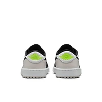 Air Jordan 1 Low G Spikeless Golf Shoe-White/Black/Green