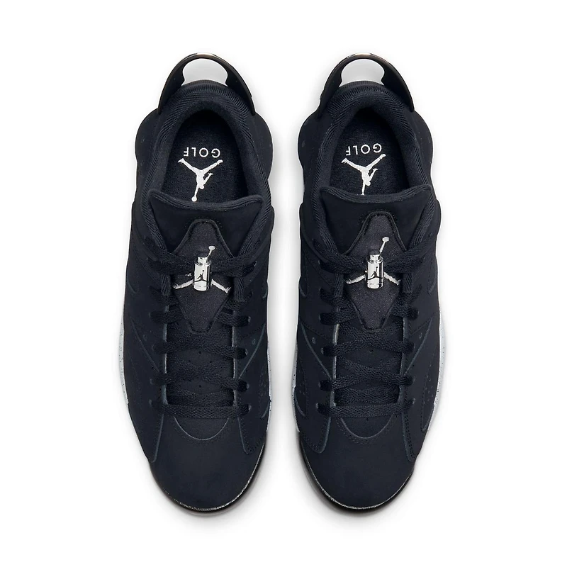 Jordan Retro 6 G NRG Spiked Golf Shoe-Black/Grey/Blue