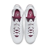 Jordan Retro 6 G NRG Spiked Golf Shoe-White/Dark Red