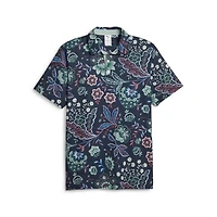 Men's Liberty Paisley Short Sleeve Polo