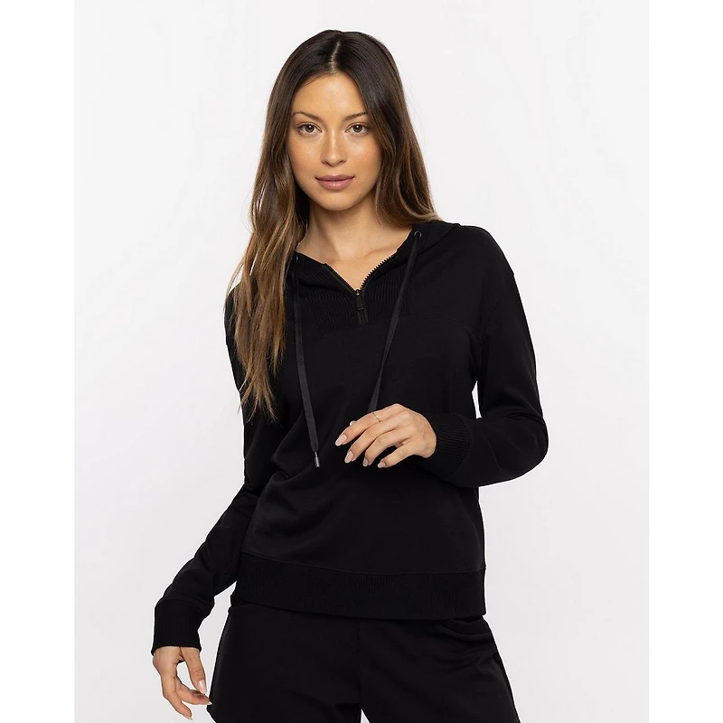 Women's Horizon Line 1/4  Zip Hoodie