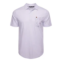 Men's Splatter Pocket Short Sleeve Polo