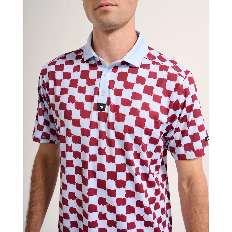 Men's Check Mate Short Sleeve Polo