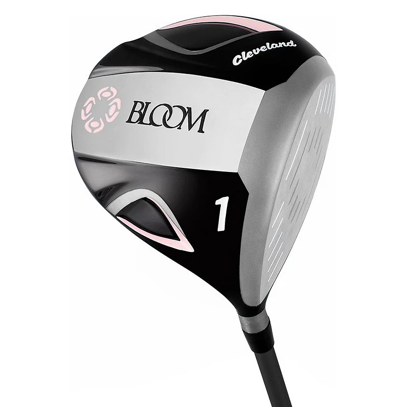 Women's Bloom 10-Piece Package Set with Graphite Shafts - Black/Pink