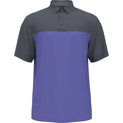 Men's Airflux Colour Block Short Sleeve Polo