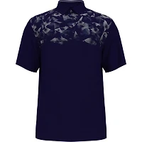 Men's Abstract Ombre Short Sleeve Polo