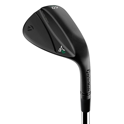 Milled Grind 4 Black Wedge with Steel Shaft