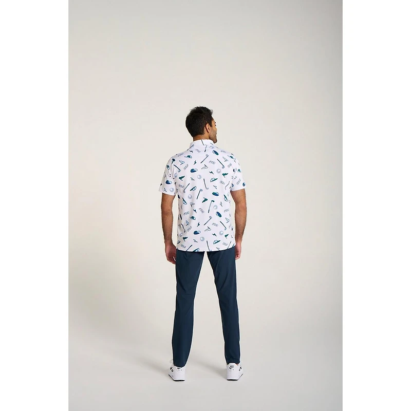 Men's Yard Sale Short Sleeve Polo