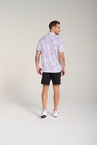 Men's Paint Splatter 3 Short Sleeve Polo