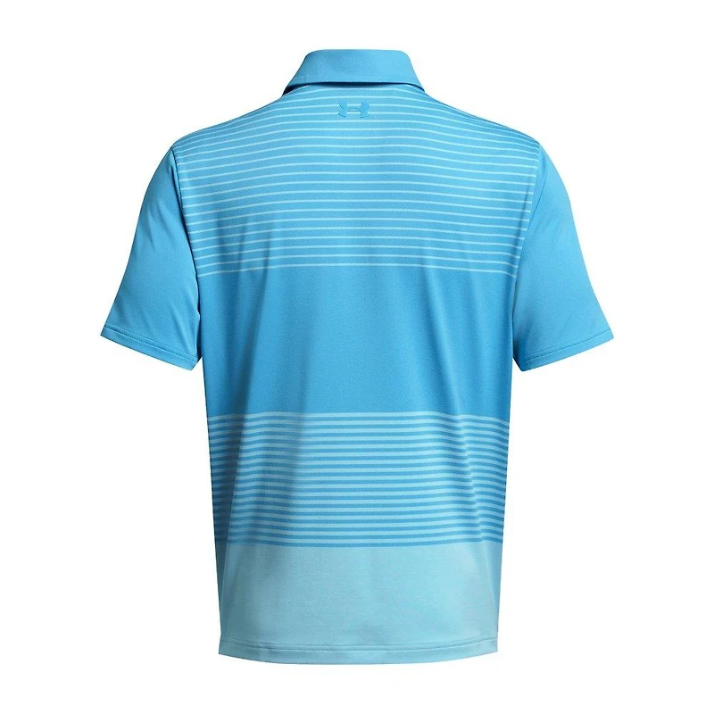 Men's Playoff 3.0 Stripe Short Sleeve Polo