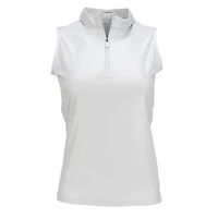 Women's Shine Sleeveless Polo Plus
