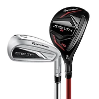 DEMO Women's Stealth HD 4H 5H 6-PW AW Combo Iron Set with Graphite Shafts