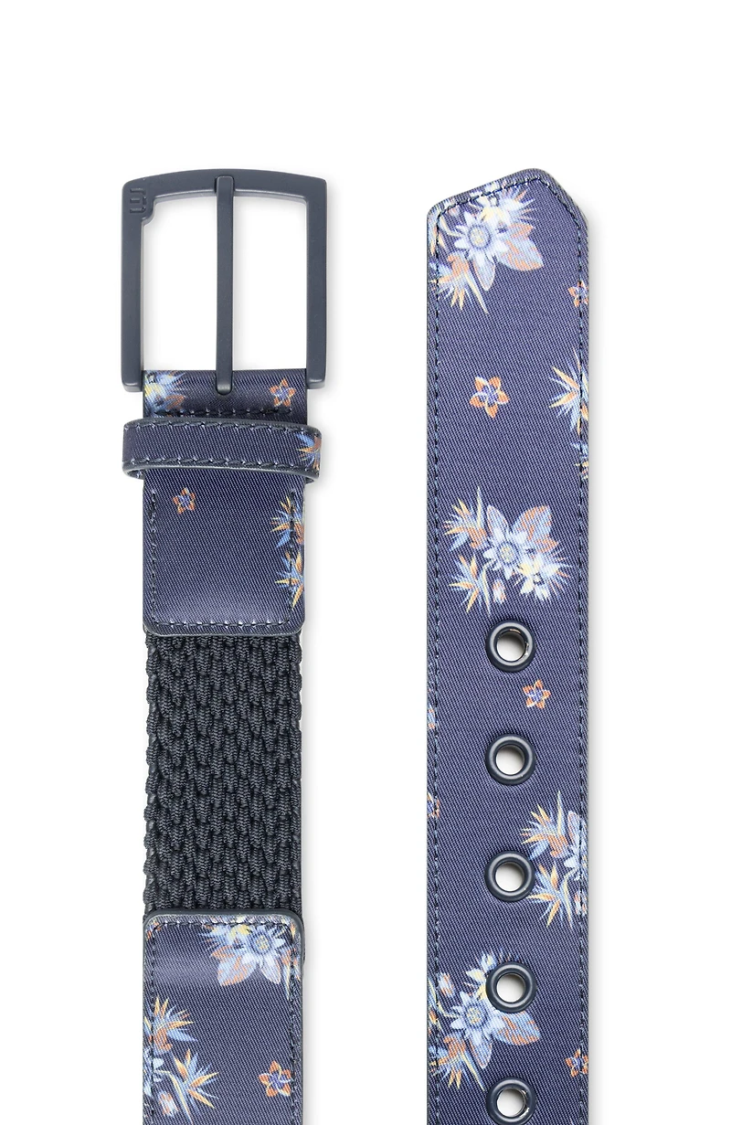 Men's Ocean Flare Canvas Stretch Belt