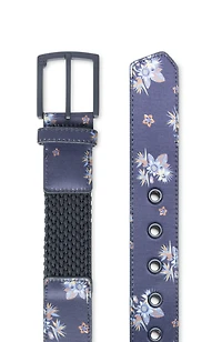 Men's Ocean Flare Canvas Stretch Belt