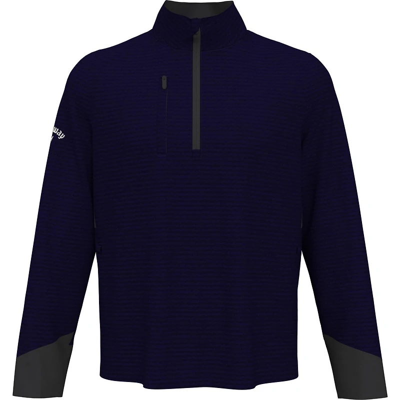 Men's 1/4 Zip Hex Pullover