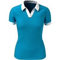 Women's Colourblock Short Sleeve Polo