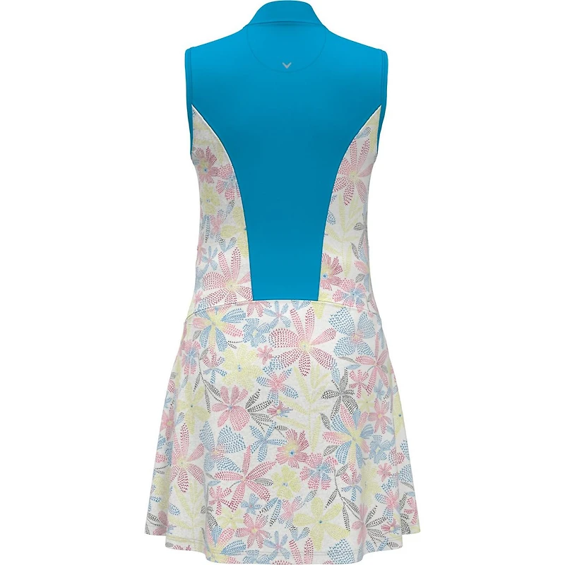 Women's Chev Floral Sleeveless Dress