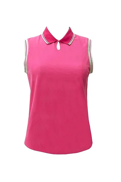 Women's Pique Sleeveless Polo