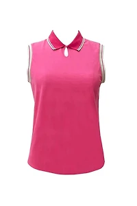Women's Pique Sleeveless Polo