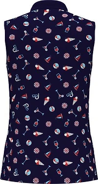 Women's Summer Fun Sleeveless Polo