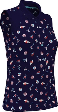 Women's Summer Fun Sleeveless Polo