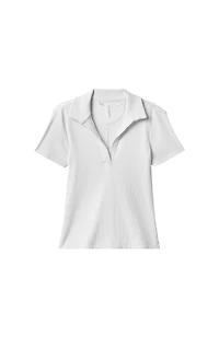 Women's Moveknit V-Neck Short Sleeve Polo