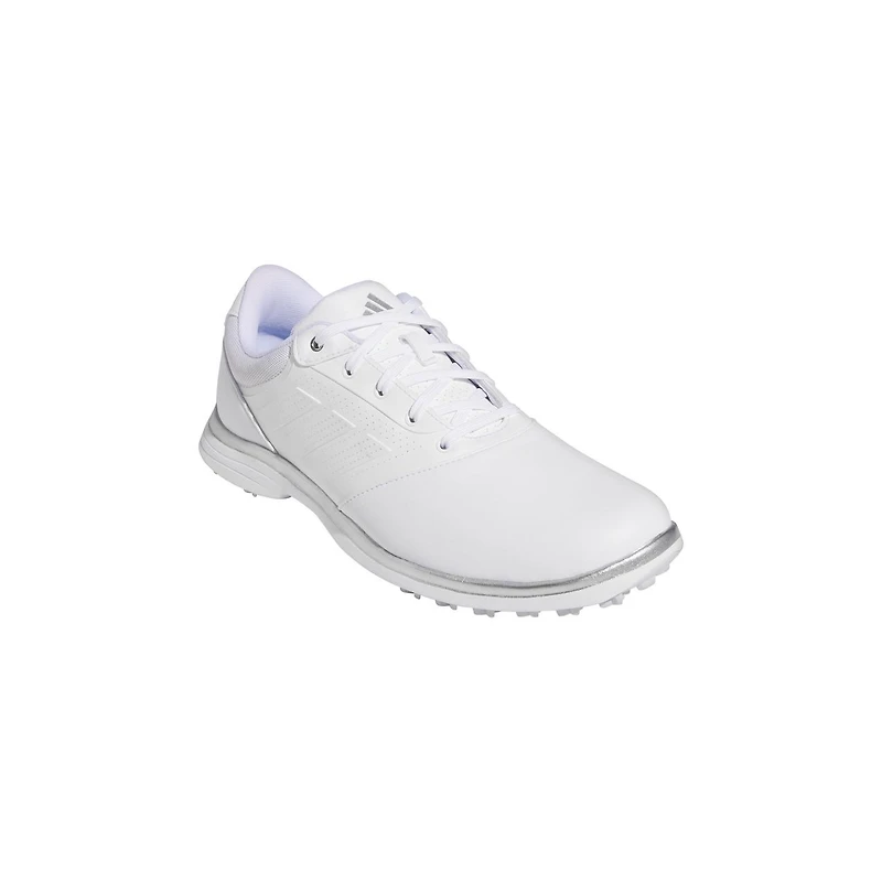 Women's Alphaflex Spikeless Golf Shoe - White/Silver