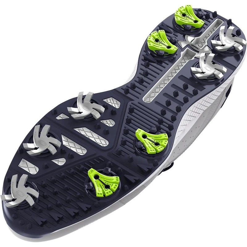 Men's Charged Draw 2 Spiked Golf Shoe - Grey