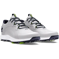 Men's Charged Draw 2 Spiked Golf Shoe - Grey