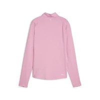 Women's YouV Solid 1/4 Zip Long Sleeve Top