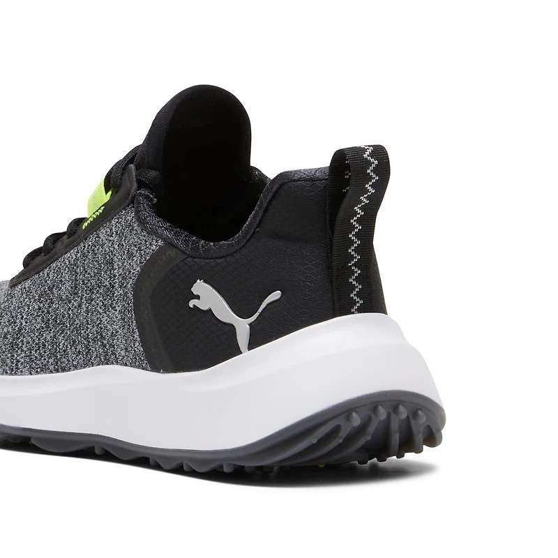 Junior Fusion Crush Sport Spikeless Golf Shoe - Black/Lime