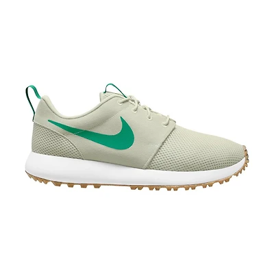 Roshe G Next Nature Spikeless Golf Shoe - Beige/Green