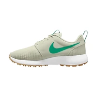 Roshe G Next Nature Spikeless Golf Shoe - Beige/Green