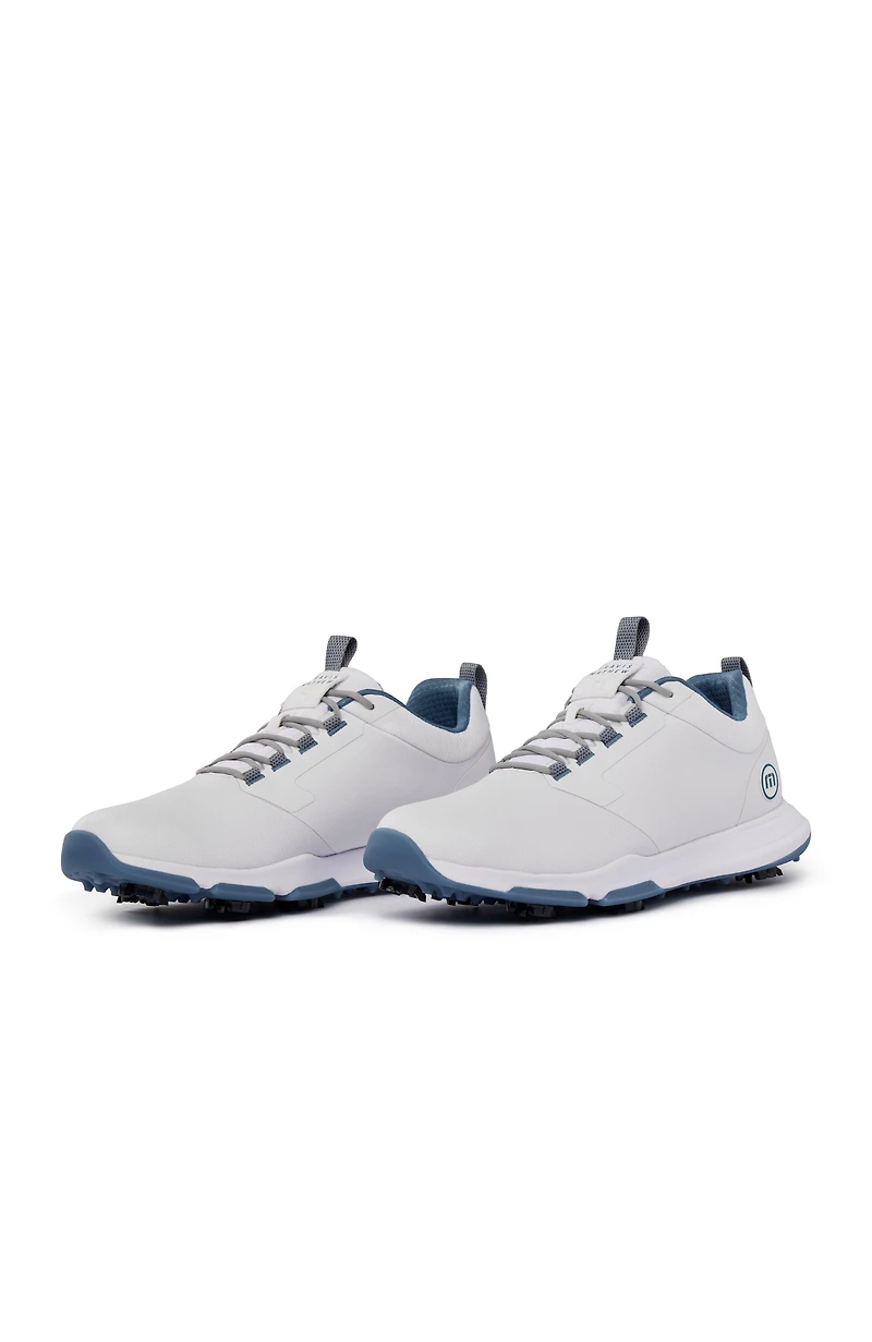 Men's Ringer 2.0 Spiked Golf Shoe - White/Blue