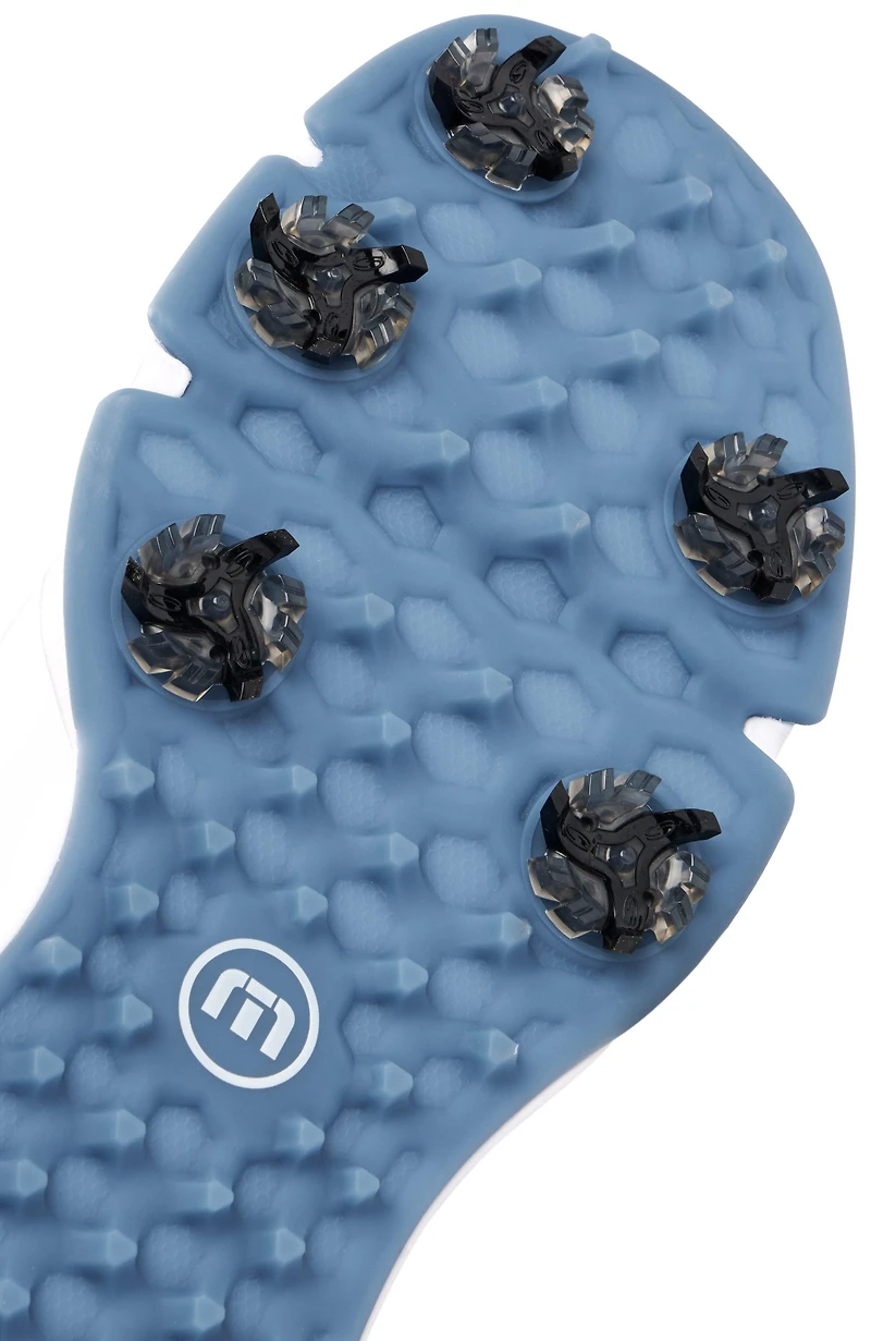 Men's Ringer 2.0 Spiked Golf Shoe - White/Blue