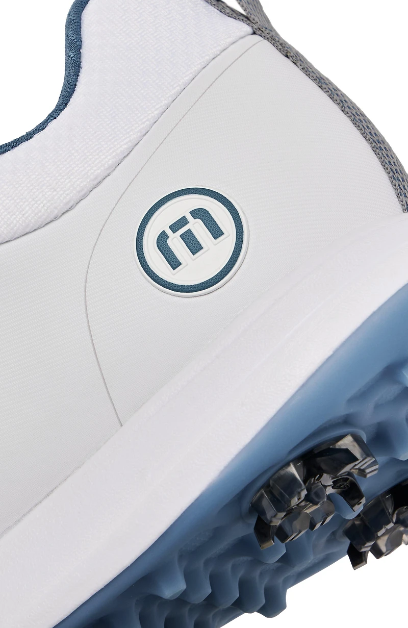 Men's Ringer 2.0 Spiked Golf Shoe - White/Blue