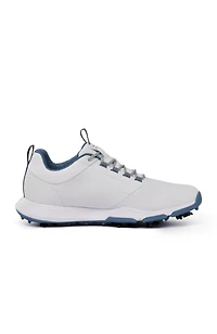 Men's Ringer 2.0 Spiked Golf Shoe - White/Blue