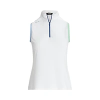 Women's 1/4 Zip Sleeveless Top