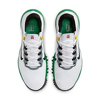 Tiger Woods '13 Spiked Golf Shoe - White/Black/Green